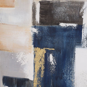 Waterfront Hand Painted Canvas - bold and creative art for unique interior décor | Image 5 | InSTYLE Home & Rugs