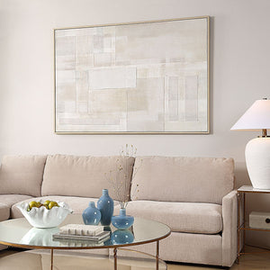 Erase Hand Painted Canvas - timeless artwork that brings character to any space | Image 3 | InSTYLE Home & Rugs