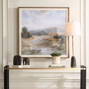 River Afternoon Framed Print - eye-catching art pieces to enhance your home design | Image 1 | InSTYLE Home & Rugs