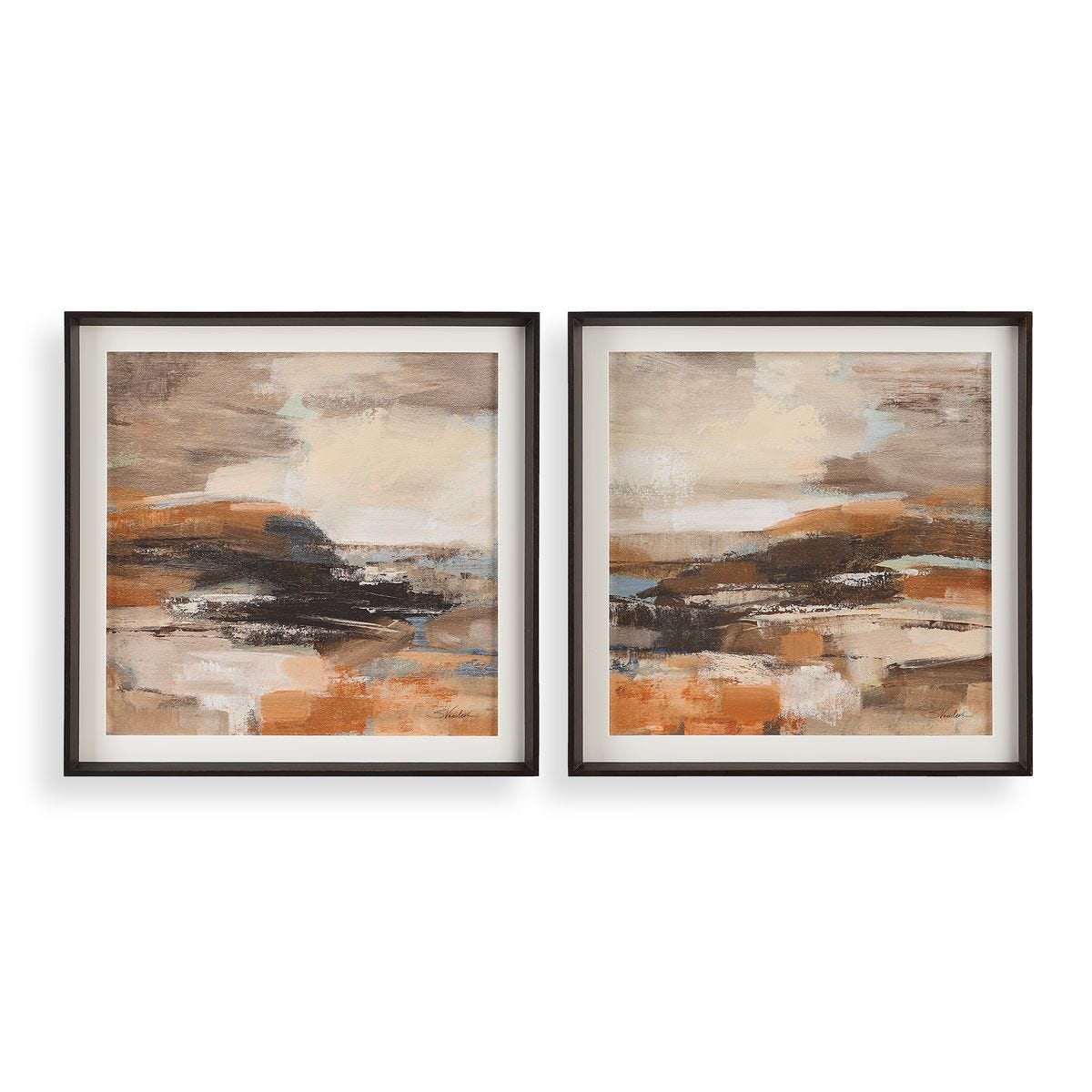Cinnamon Shore Framed Prints, S/2 - timeless artwork that brings character to any space | Image 2 | InSTYLE Home & Rugs