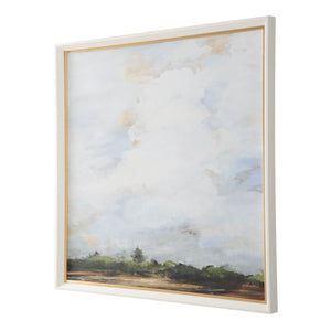 Whispering Cloudscapes Framed Print - eye-catching art pieces to enhance your home design | Image 4 | InSTYLE Home & Rugs