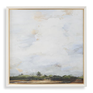 Whispering Cloudscapes Framed Print - eye-catching art pieces to enhance your home design | Image 2 | InSTYLE Home & Rugs