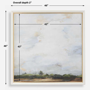 Whispering Cloudscapes Framed Print - eye-catching art pieces to enhance your home design | Image 7 | InSTYLE Home & Rugs