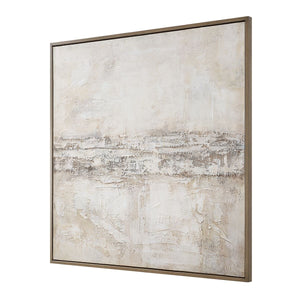 Desert Oasis Hand Painted Canvas - bold and creative art for unique interior décor | Image 4 | InSTYLE Home & Rugs