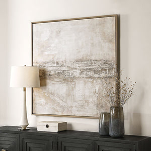 Desert Oasis Hand Painted Canvas - bold and creative art for unique interior décor | Image 3 | InSTYLE Home & Rugs