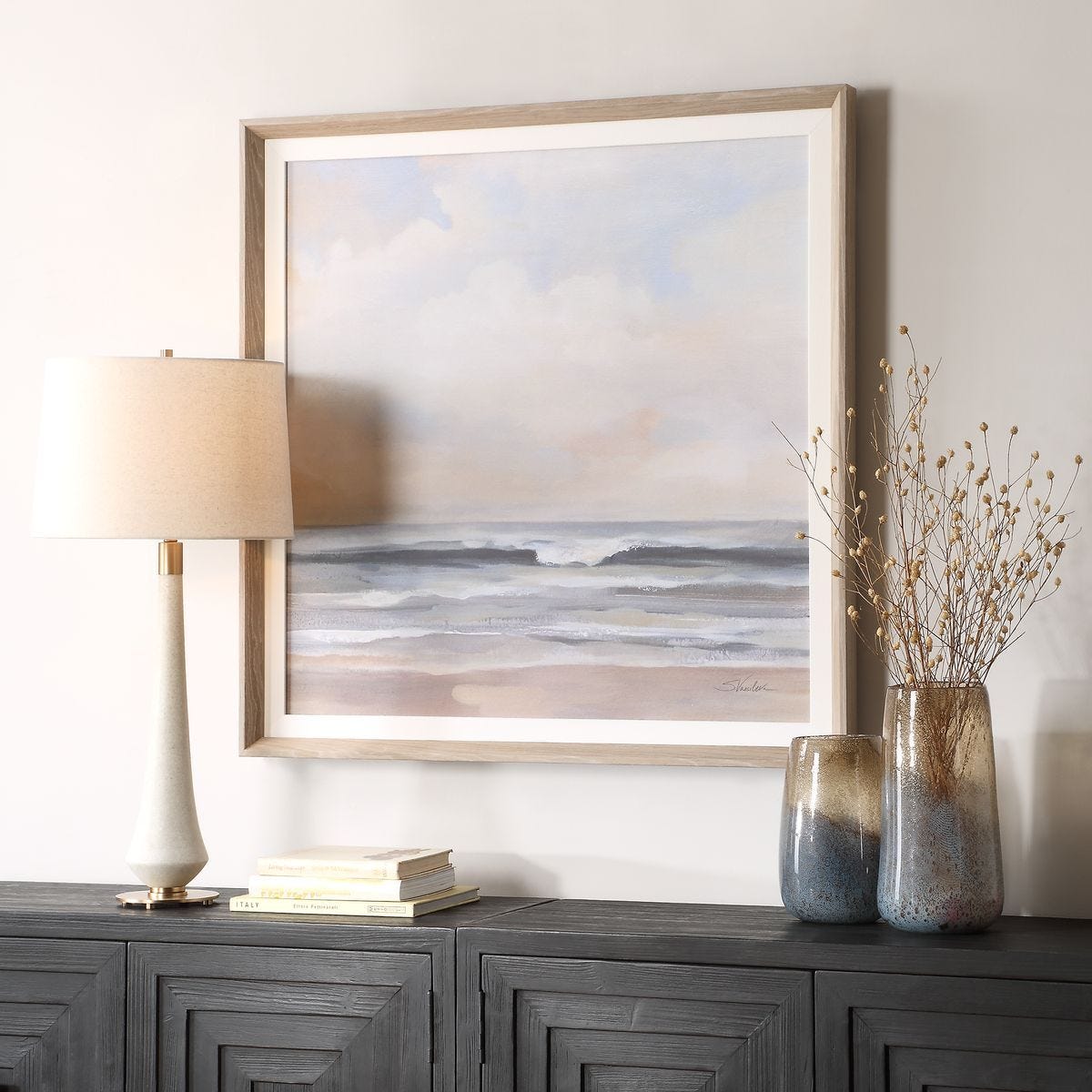 Haze Framed Print - bold and creative art for unique interior décor | Image 1 | InSTYLE Home & Rugs