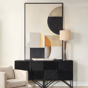 Western Hemisphere Hand Painted Canvas - bold and creative art for unique interior décor | Image 1 | InSTYLE Home & Rugs