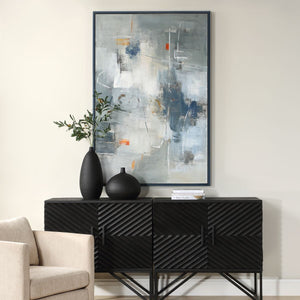 Blueprint Hand Painted Canvas - bold and creative art for unique interior décor | Image 1 | InSTYLE Home & Rugs