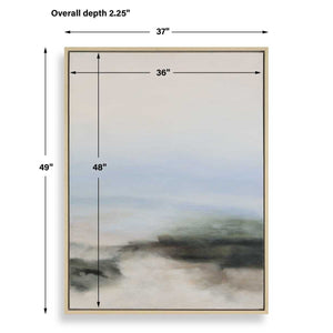 Crossing Paths Hand Painted Canvas - bold and creative art for unique interior décor | Image 7 | InSTYLE Home & Rugs