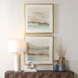 So Golden Framed Prints, S/2 - bold and creative art for unique interior décor | Image 1 | InSTYLE Home & Rugs