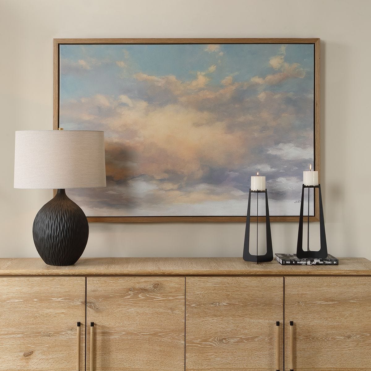 Take Me Higher Framed Canvas - bold and creative art for unique interior décor | Image 1 | InSTYLE Home & Rugs