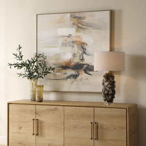 Outburst Hand Painted Canvas - timeless artwork that brings character to any space | Image 3 | InSTYLE Home & Rugs