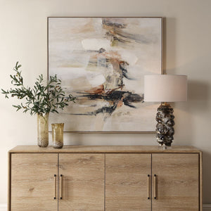 Outburst Hand Painted Canvas - timeless artwork that brings character to any space | Image 1 | InSTYLE Home & Rugs