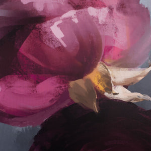 Plum Ranculus Framed Canvas - timeless artwork that brings character to any space | Image 5 | InSTYLE Home & Rugs