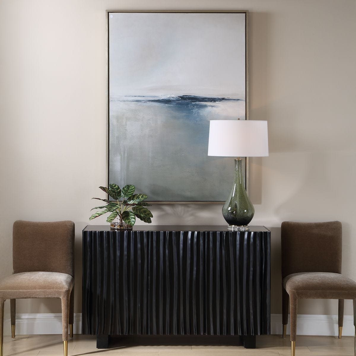 Above the Waterline Hand Painted Canvas - timeless artwork that brings character to any space | Image 1 | InSTYLE Home & Rugs