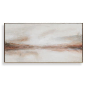 Haze in the Horizon Hand Painted Canvas - eye-catching art pieces to enhance your home design | Image 2 | InSTYLE Home & Rugs