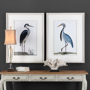 Shore Birds Framed Prints, S/2 - bold and creative art for unique interior décor | Image 1 | InSTYLE Home & Rugs