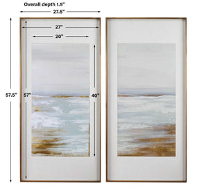 Coastline Framed Prints, S/2 - timeless artwork that brings character to any space | Image 6 | InSTYLE Home & Rugs