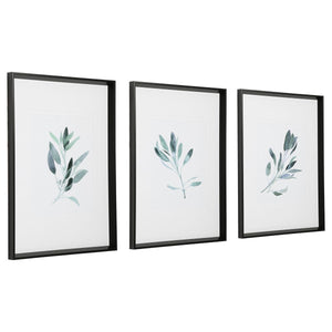 Simple Sage Framed Prints, S/3 - bold and creative art for unique interior décor | Image 3 | InSTYLE Home & Rugs