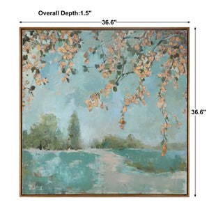 Peaceful Hand Painted Canvas - eye-catching art pieces to enhance your home design | Image 6 | InSTYLE Home & Rugs
