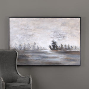 Evening Mist Hand Painted Canvas - bold and creative art for unique interior décor | Image 1 | InSTYLE Home & Rugs