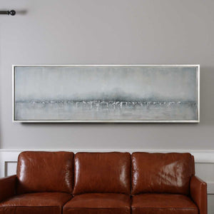 Tides Edge Hand Painted Canvas - bold and creative art for unique interior décor | Image 1 | InSTYLE Home & Rugs