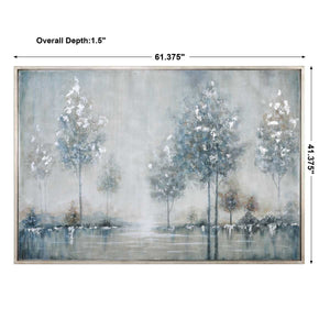 Walk In The Meadow Hand Painted Canvas - bold and creative art for unique interior décor | Image 3 | InSTYLE Home & Rugs