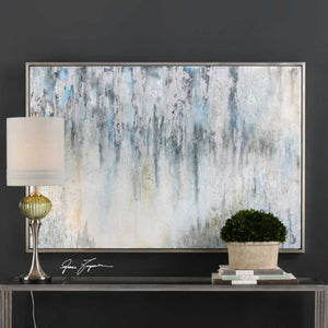 Overcast Hand Painted Canvas - timeless artwork that brings character to any space | Image 1 | InSTYLE Home & Rugs