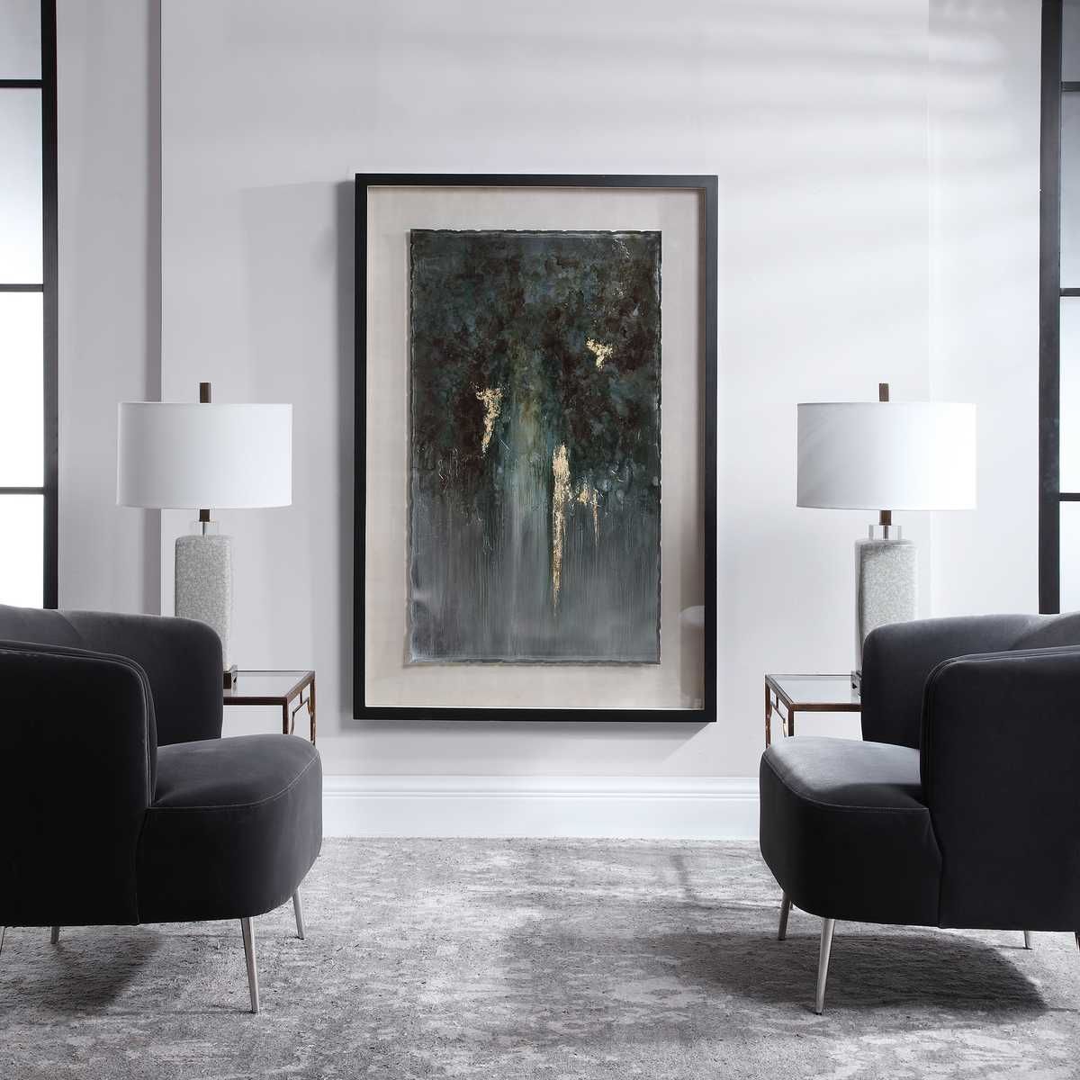 Rustic Patina Grande Framed Print - eye-catching art pieces to enhance your home design | Image 1 | InSTYLE Home & Rugs