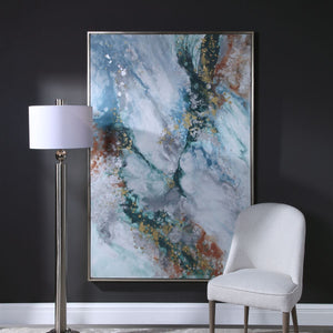 Mercury Hand Painted Canvas - eye-catching art pieces to enhance your home design | Image 1 | InSTYLE Home & Rugs