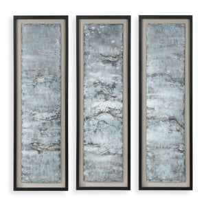Ocean Swell Framed Prints, S/3, 3 Cartons - timeless artwork that brings character to any space | Image 2 | InSTYLE Home & Rugs
