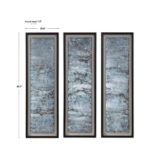 Ocean Swell Framed Prints, S/3, 3 Cartons - timeless artwork that brings character to any space | Image 7 | InSTYLE Home & Rugs