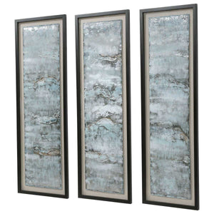 Ocean Swell Framed Prints, S/3, 3 Cartons - timeless artwork that brings character to any space | Image 3 | InSTYLE Home & Rugs