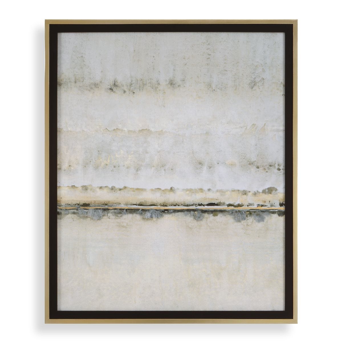 Gilded Horizon Framed Print - eye-catching art pieces to enhance your home design | Image 1 | InSTYLE Home & Rugs