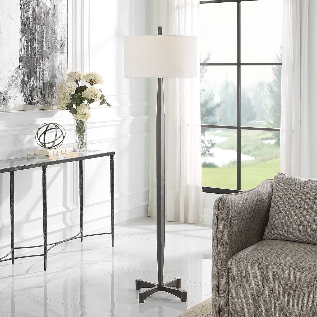 Counteract Floor Lamp - elegant lamps to enhance your room ambiance | Image 2 | InSTYLE Home & Rugs