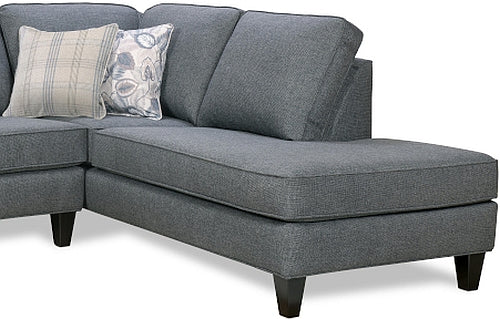 Superstyle Customizable 9671 2-Piece Right-Arm Facing Loveseat Sectional and Chaise