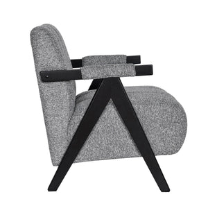 HESTER Accent Chair grey fabric | InSTYLE Home & Rugs