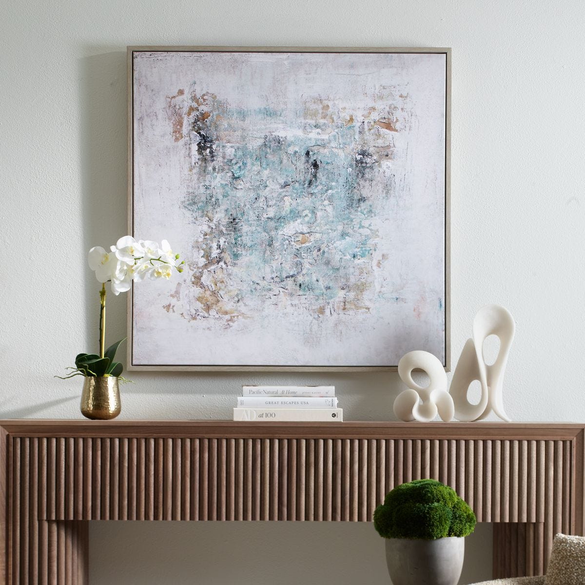 Find Me Here Framed Canvas - eye-catching art pieces to enhance your home design | Image 1 | InSTYLE Home & Rugs
