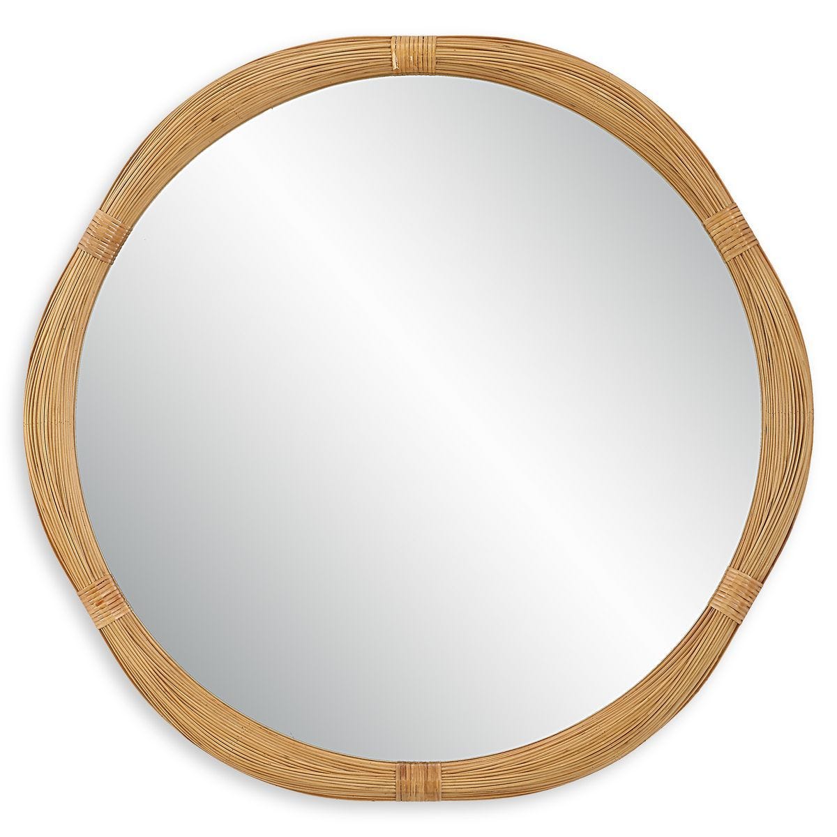 Salina Round Mirror - available in various shapes, sizes, and frame styles | Image 1 | InSTYLE Home & Rugs