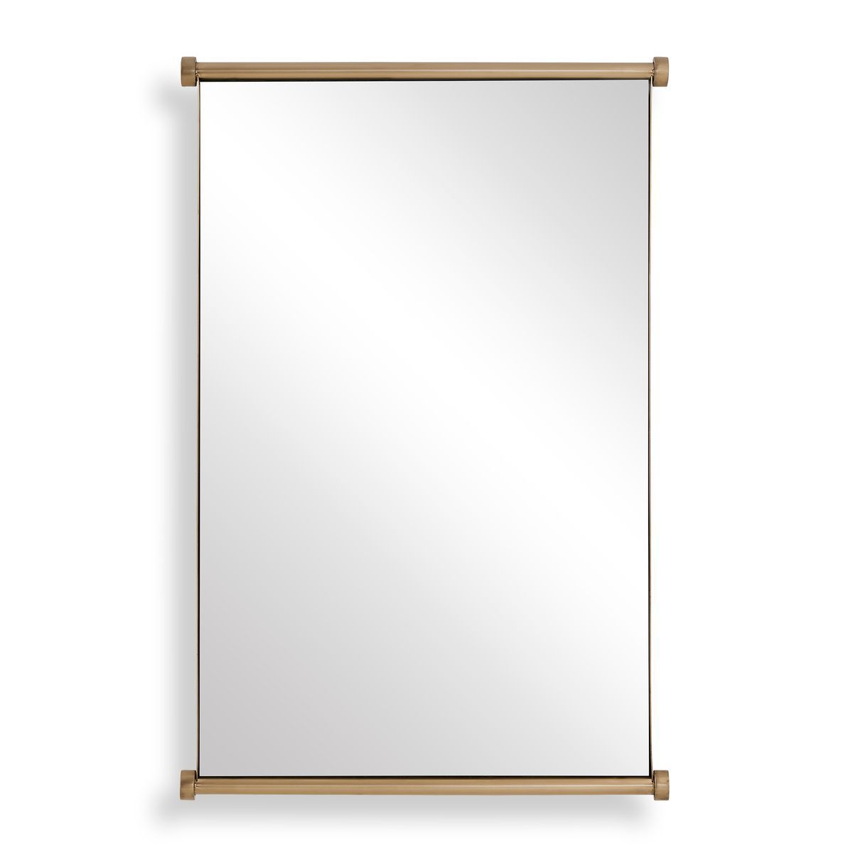 Scroll Mirror - modern mirror with sleek design for contemporary interiors | Image 1 | InSTYLE Home & Rugs