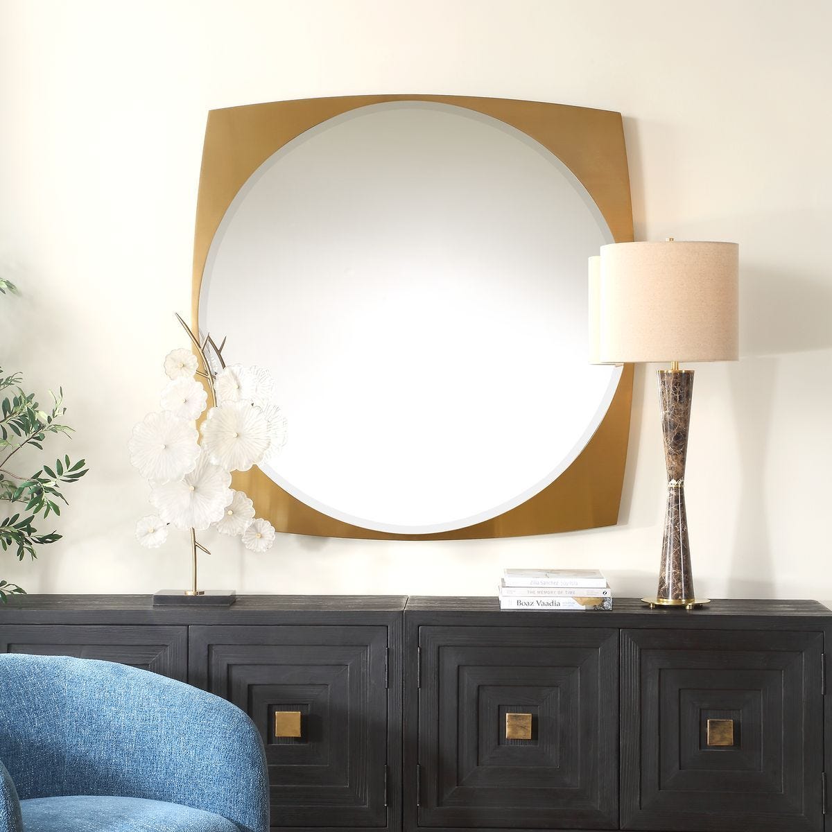 Neilia Mirror - available in various shapes, sizes, and frame styles | Image 2 | InSTYLE Home & Rugs
