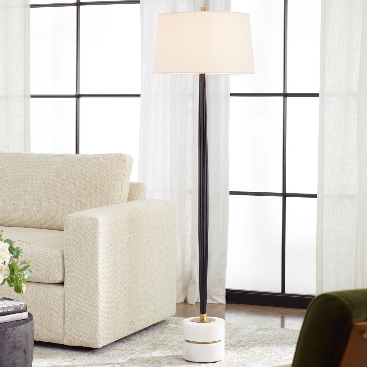 Miraz Floor Lamp - versatile lighting lamps for any interior style | Image 2 | InSTYLE Home & Rugs