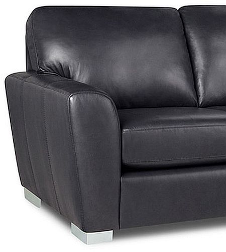 Superstyle® 88" x 39" Leather Sofa