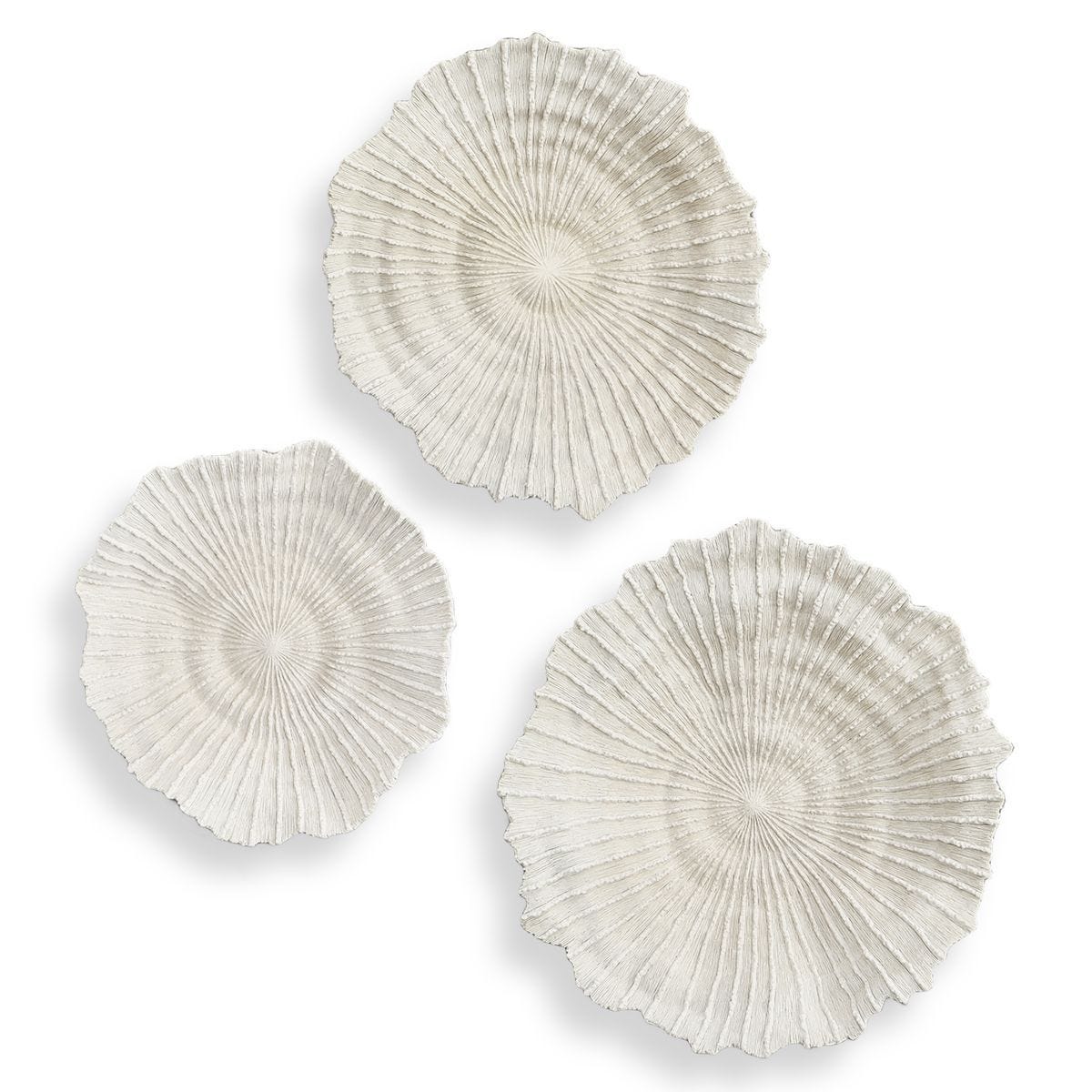 Ocean Gems Indoor-Outdoor Wall Decor, Natural, S/3 - from framed art to mirrors, create a focal point in any room | Image 1 | InSTYLE Home & Rugs