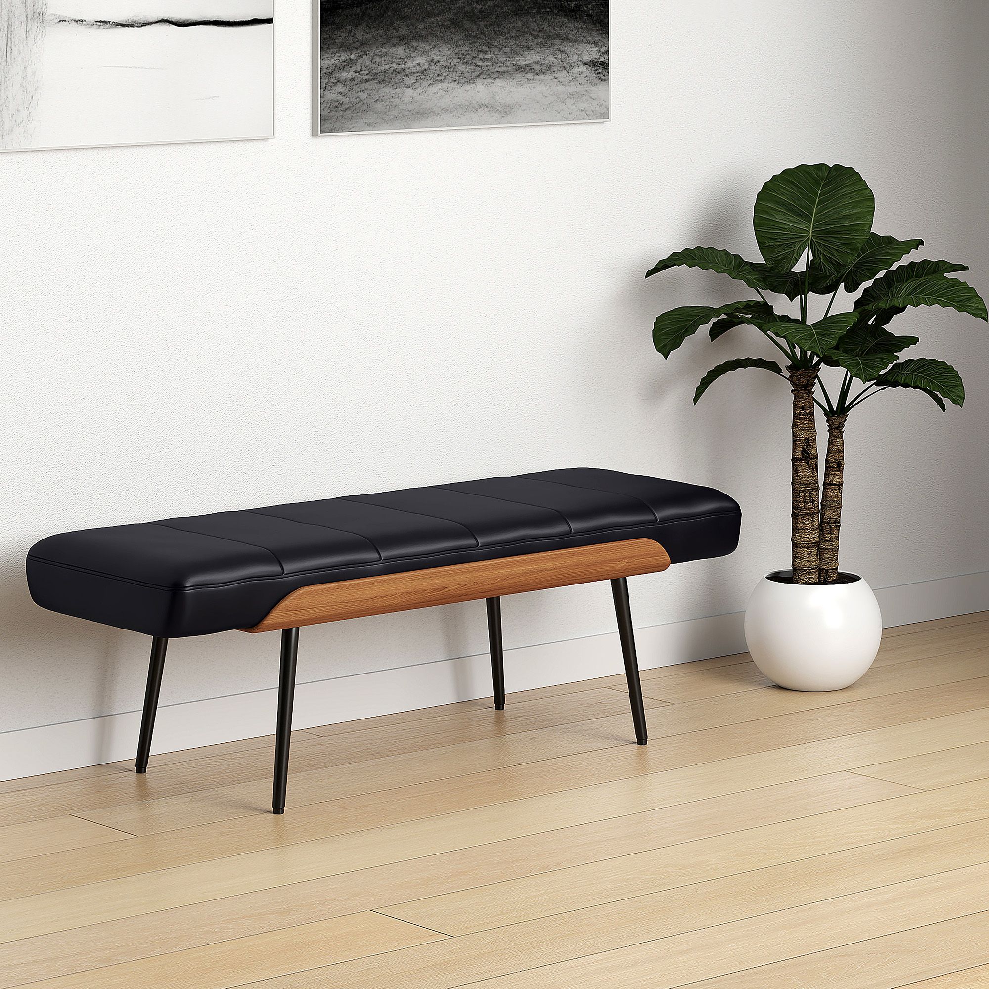 Umber Bench - stylish benches for any space | Image 2 | InSTYLE Home & Rugs