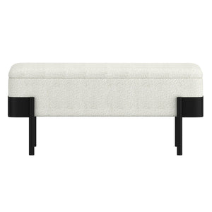 Odell Storage Bench - perfect for entryways or patios | Image 5 | InSTYLE Home & Rugs