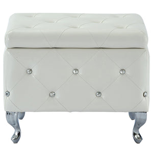 Monique Square Storage Ottoman - comfortable ottomans for any room | Image 12 | InSTYLE Home & Rugs