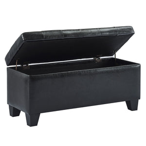 Winston Rectangular Storage Ottoman Bench - perfect footrests with style | Image 5 | InSTYLE Home & Rugs