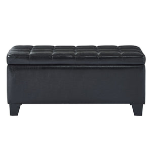 Winston Rectangular Storage Ottoman Bench - perfect footrests with style | Image 6 | InSTYLE Home & Rugs