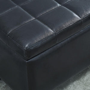 Winston Rectangular Storage Ottoman Bench - perfect footrests with style | Image 7 | InSTYLE Home & Rugs